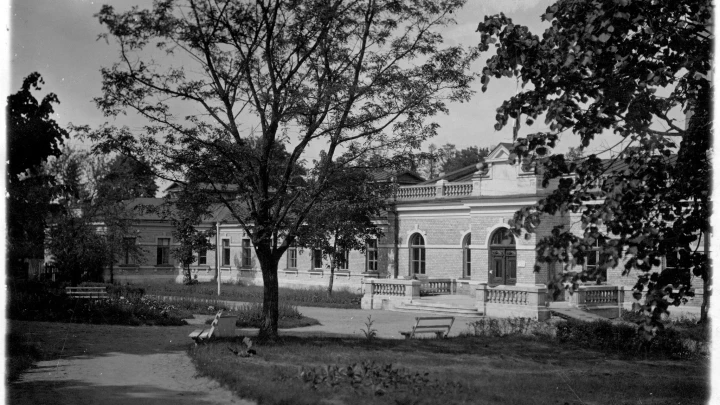 Old picture of the Hotel